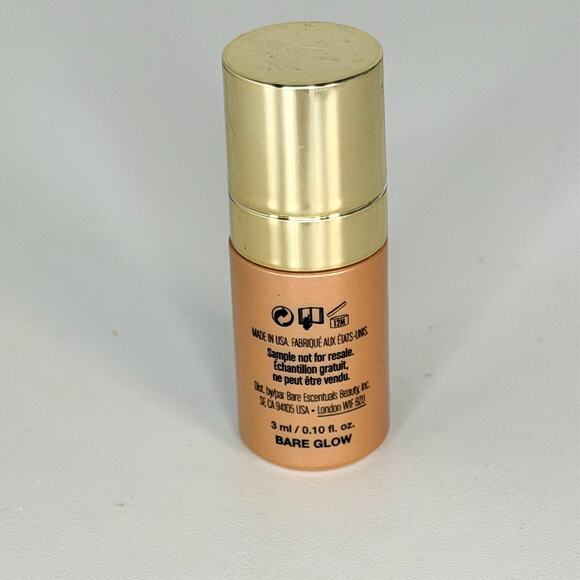 BareMinerals BareSkin Sheer Sun Serum Liquid Bronzer Travel .1 fl oz 3 ml New - Picture 3 of 4